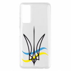 Чехол для Huawei P Smart 2021 Кумедний герб України - PrintSalon