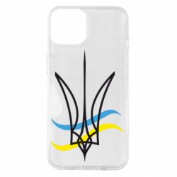 Чехол для iPhone 14 Кумедний герб України - PrintSalon
