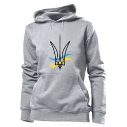 Женское худи Кумедний герб України - PrintSalon