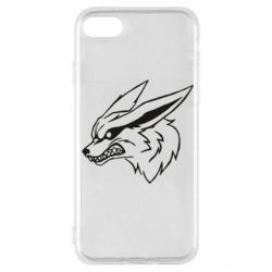 Чехол для iPhone SE 2022 Kurama line art - PrintSalon