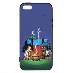 Чехол для iPhone5/5S/SE Куринный обед в пабе - PrintSalon