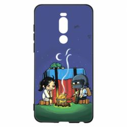 Чехол для Meizu Note 8 Куринный обед в пабе - PrintSalon