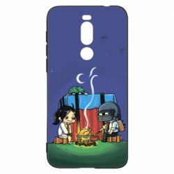 Чехол для Meizu X8 Куринный обед в пабе - PrintSalon