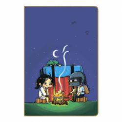 Блокнот с принто Куринный обед в пабе - PrintSalon