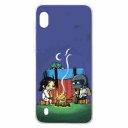 Чехол для Samsung A10 Куринный обед в пабе - PrintSalon