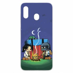 Чехол для Samsung A30 Куринный обед в пабе - PrintSalon