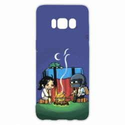 Чехол для Samsung S8 Куринный обед в пабе - PrintSalon