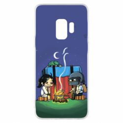 Чехол для Samsung S9 Куринный обед в пабе - PrintSalon