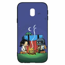 Чехол для Samsung J3 2017 Куринный обед в пабе - PrintSalon