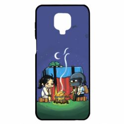 Чехол для Xiaomi Redmi Note 9S/9Pro/9Pro Max Куринный обед в пабе - PrintSalon