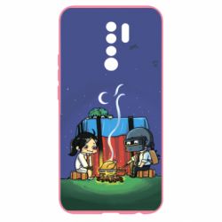 Чехол для Xiaomi Redmi 9 Куринный обед в пабе - PrintSalon