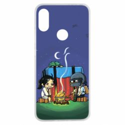 Чехол для Xiaomi Redmi Note 7 Куринный обед в пабе - PrintSalon