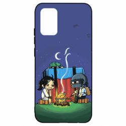 Чехол для Samsung A02s/M02s Куринный обед в пабе - PrintSalon