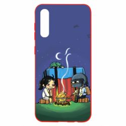 Чехол для Samsung A50 Куринный обед в пабе - PrintSalon