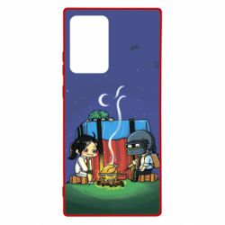 Чехол для Samsung Note 20 Ultra Куринный обед в пабе - PrintSalon