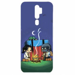 Чехол для Oppo A5/A9 2020 Куринный обед в пабе - PrintSalon