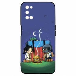 Чехол для Oppo A52/A72/A92 Куринный обед в пабе - PrintSalon