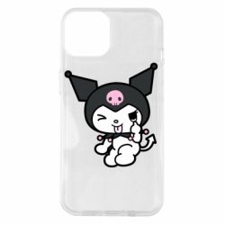Чехол для iPhone 14 Kuromi hello kitty