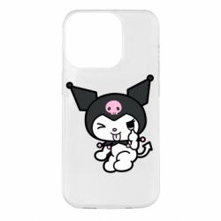 Чехол для iPhone 14 Pro Kuromi hello kitty - PrintSalon
