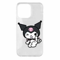 Чехол для iPhone 14 Pro Max Kuromi hello kitty - PrintSalon