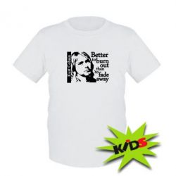 Дитяча футболка Kurt Cobain - PrintSalon