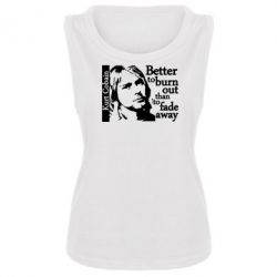 Майка жіноча Kurt Cobain - PrintSalon