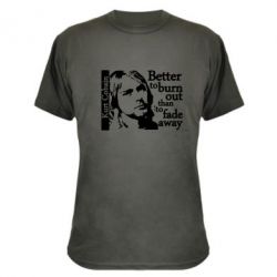 Камуфляжна футболка Kurt Cobain - PrintSalon