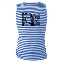 Майка-тільняшка Kurt Cobain - PrintSalon