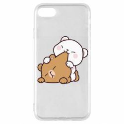 Чехол для iPhone SE 2022 Кусь мишки - PrintSalon