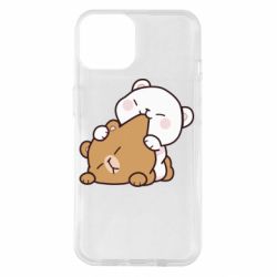 Чехол для iPhone 14 Кусь мишки