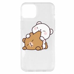 Чехол для iPhone 14 Plus Кусь мишки - PrintSalon