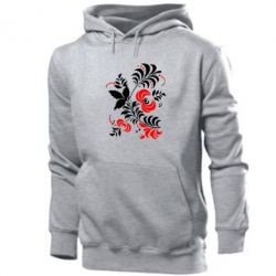 Мужское худи Квіти - PrintSalon