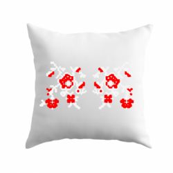 Подушка Квітковий орнамент - PrintSalon