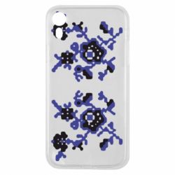 Чехол для iPhone XR Квітковий орнамент - PrintSalon