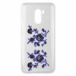 Чехол для Xiaomi Pocophone F1 Квітковий орнамент - PrintSalon