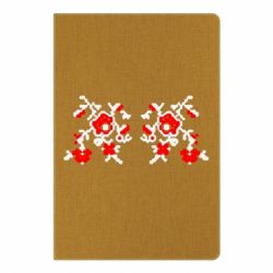 Блокнот с принто Квітковий орнамент - PrintSalon