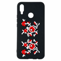 Чехол для Huawei P Smart Plus 2018 Квітковий орнамент - PrintSalon
