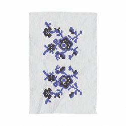 Полотенце с принтом Квітковий орнамент - PrintSalon