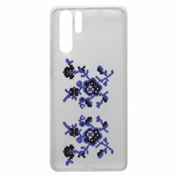 Чехол для Huawei P30 Pro Квітковий орнамент - PrintSalon