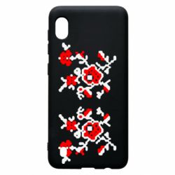 Чехол для Samsung A10 Квітковий орнамент - PrintSalon