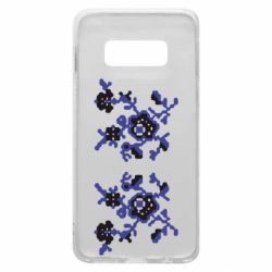 Чехол для Samsung S10e Квітковий орнамент - PrintSalon