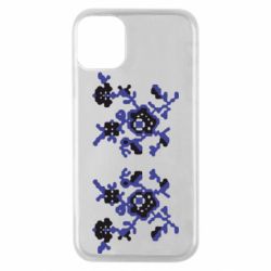 Чехол для iPhone 11 Pro Квітковий орнамент - PrintSalon