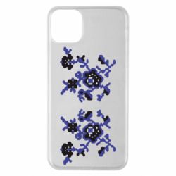Чехол для iPhone 11 Pro Max Квітковий орнамент - PrintSalon
