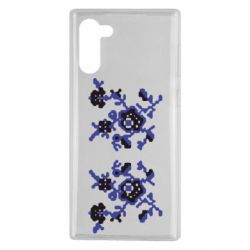 Чехол для Samsung Note 10 Квітковий орнамент - PrintSalon
