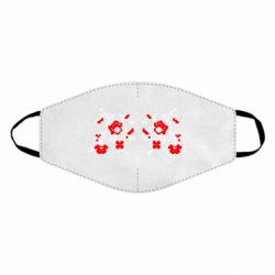 Маска многоразовая Квітковий орнамент - PrintSalon