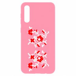 Чехол для Samsung A50 Квітковий орнамент