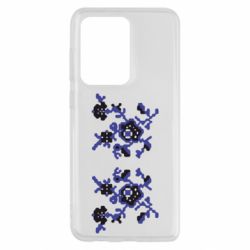 Чехол для Samsung S20 Ultra Квітковий орнамент - PrintSalon