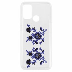 Чехол для Oppo A53/A32/A33 Квітковий орнамент - PrintSalon