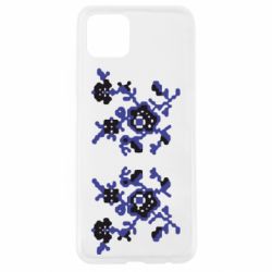 Чехол для Oppo A92s Квітковий орнамент - PrintSalon