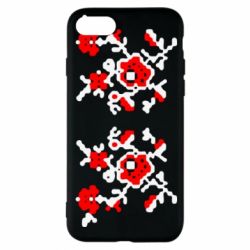 Чехол для iPhone 8 Квітковий орнамент - PrintSalon